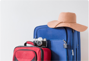 UT4 checkd in luggage